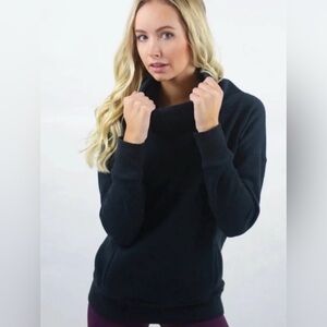 ZYIA Oh So Soft Cowlneck Hoodie Sweatshirt